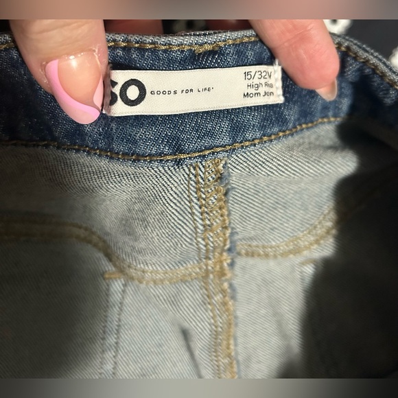 NWT Kohl’s So High Rise Mom Denim Jeans- size 15 - Picture 9 of 11